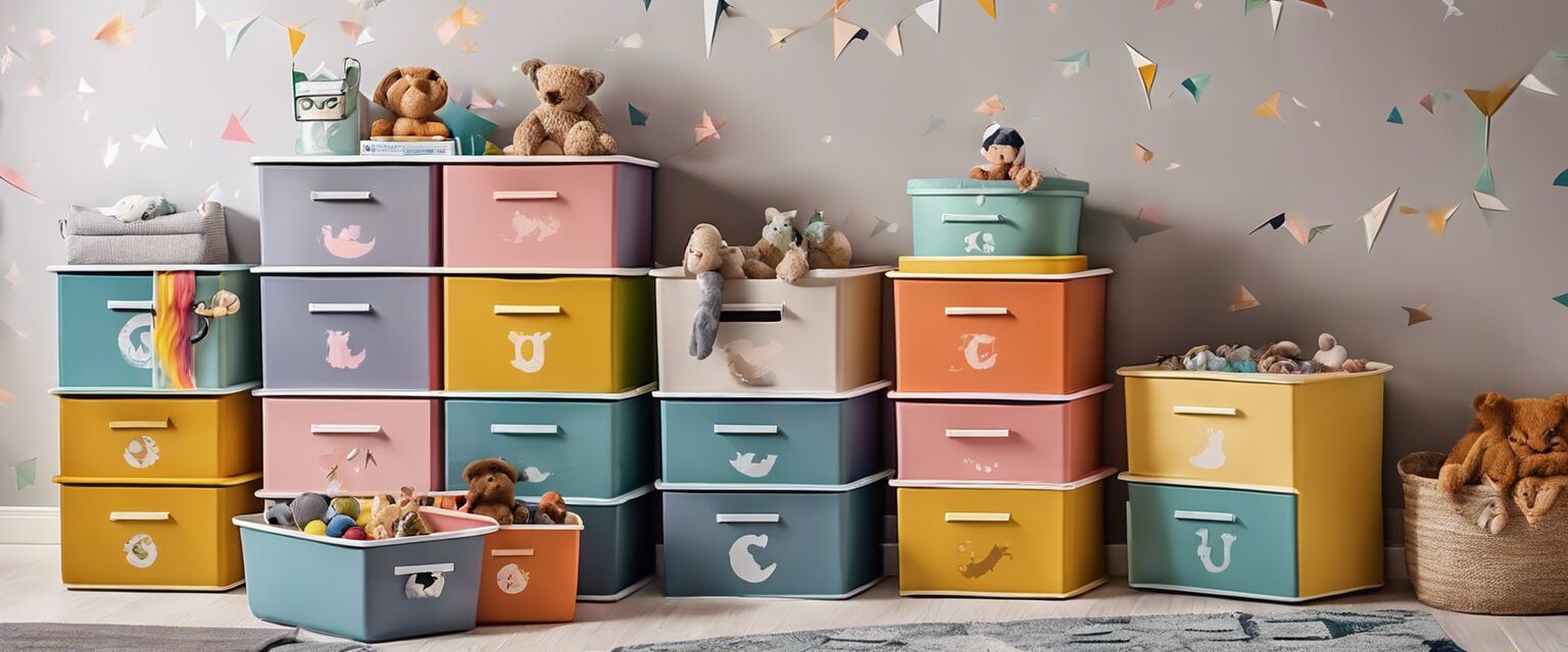 Personalized Kids Storage Bins