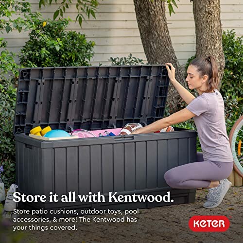 Keter Kentwood 92 Gallon Deck Box