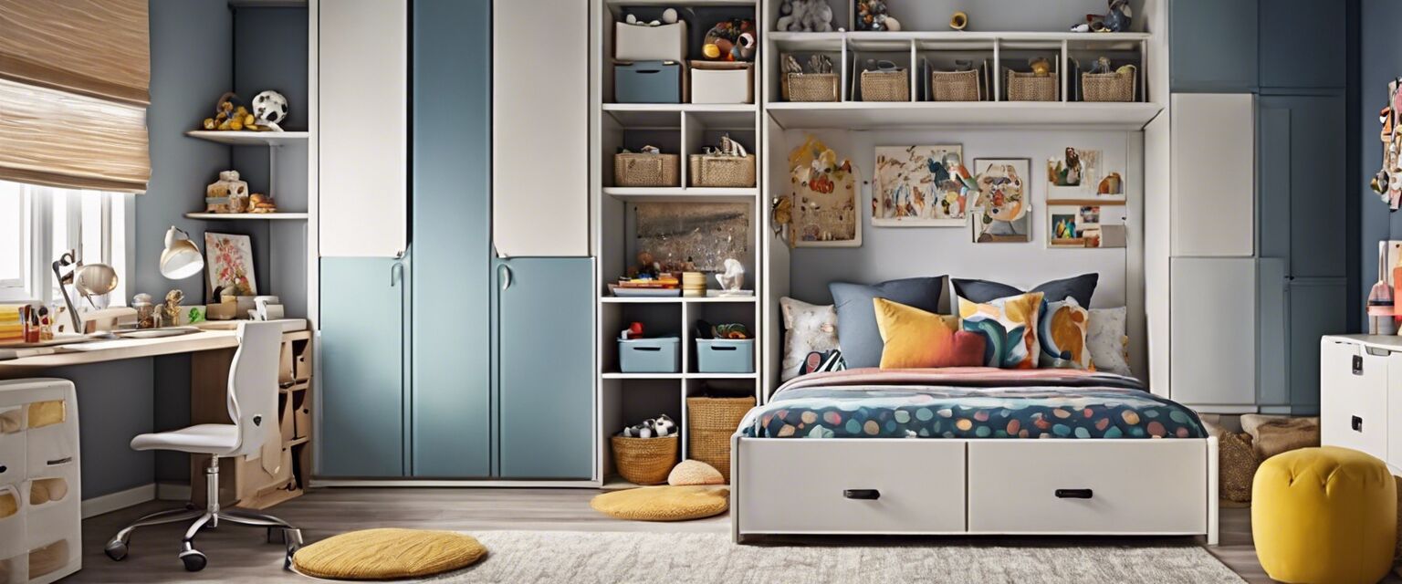 Storage Solutions for Small Kids Rooms